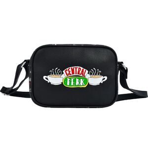 ⭐️Danielle Nicole DANI FRIENDS TV SHOW CENTRAL PERK Crossbody Purse Bag Black